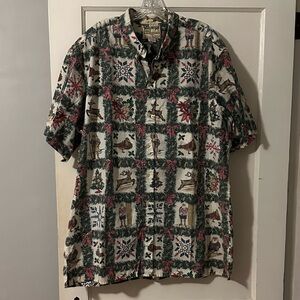 Reyn Spooner Rare 2000 Mele Kalikimaka Shirt, Size XXXL
